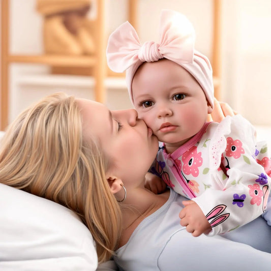 Reborn Baby Dolls - 20" Vinyl Realistic Baby Doll Real Life Baby Dolls with Accessories Perfect for Cuddling and Gift Giving