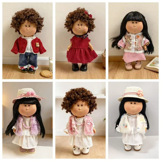 Suitable For 24cm Mia Spanish Potato Doll Clothing Shoes Hats Outfit Set Diy Fashion Dress Up Toys Doll Ornament For Girl Gift