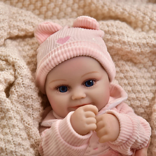 16 Inch 40cm Reborn Baby Dolls Maddie Soft Vinyl Realistic Bebe Reborn Doll Toys Lifelike Baby Dolls Adorable Reborn Toy