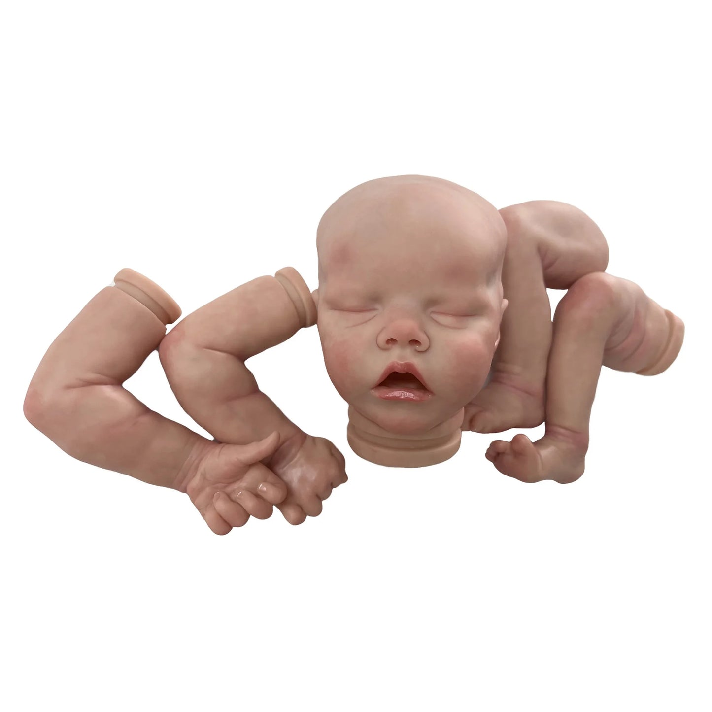 OtardDoll 16 Inch Painted Reborn Doll Kits Twins Handmade Bebe Doll Parts Accessories DIY Unassembled Reborn Kits