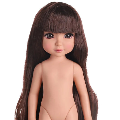 12 Inch Doll 30cm Height Girl Doll Dress Up Toy Gifts for Children