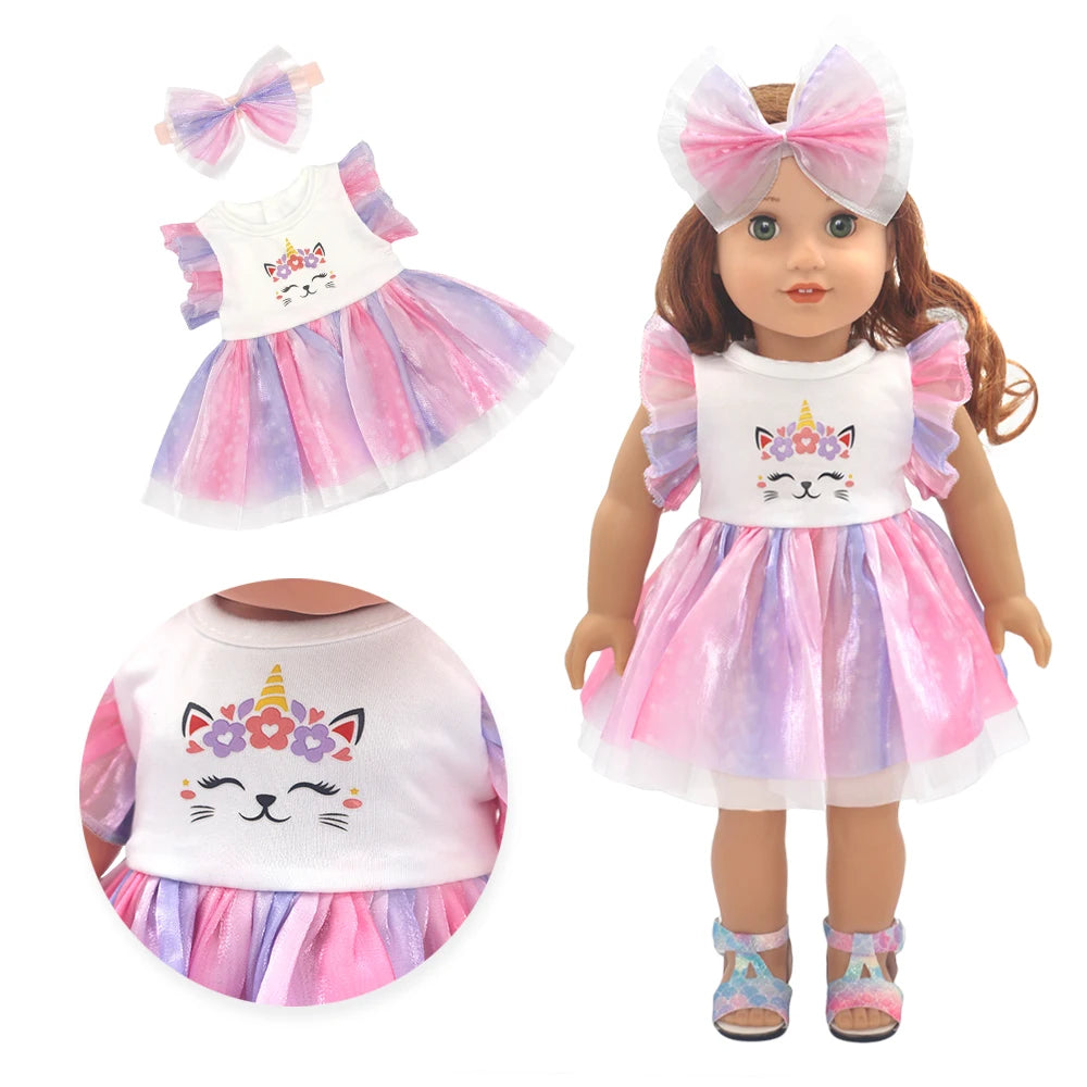 Doll Clothes for 43cm Born Baby Doll Cute 43cm Newborn Doll Accessories Festival Birthday Gift Doll Down Coat Children Toys Wear