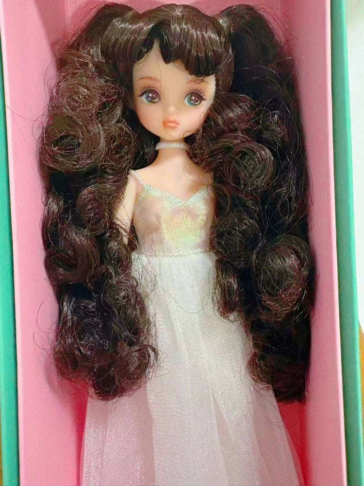 Blommor Doll Collection Doll 1/6 Pvc Doll OOAK Cute Girl Toys Unique Customized BJD Designer Toy Decoration Art Gift