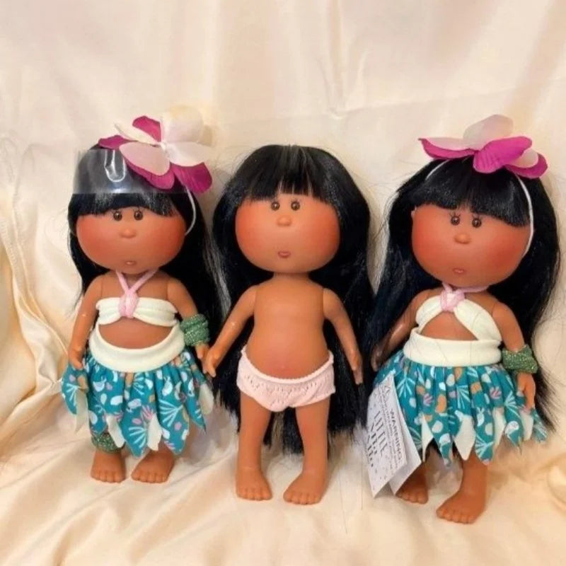 24cm Mia Potato Doll 5-Jointed 1/6 Vinyl Body European American Potato Doll Diy Dress Up Doll Action Figure Girl Toy Accessories