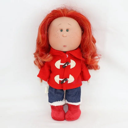 Spanish Potato Doll Shoes Vinyl Doll Small Eyes Interchangeable Clothes Doll Accessories Set Retro Imported Gift Only Clothe