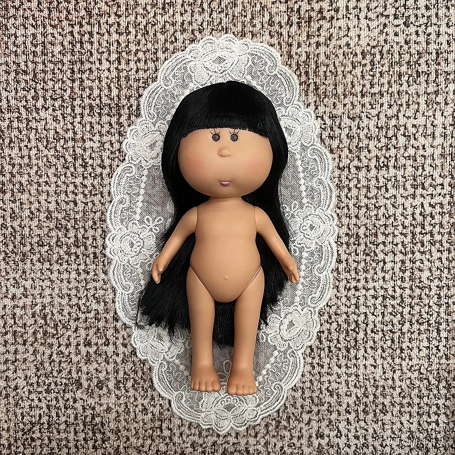24cm Potato Doll Mia Dolls Movable Joint BJD  Vinyl Doll Bean Eye Doll Children Companion Toys Girl DIY Toy Gift
