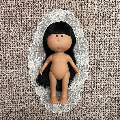 24cm Potato Doll Mia Dolls Movable Joint BJD  Vinyl Doll Bean Eye Doll Children Companion Toys Girl DIY Toy Gift