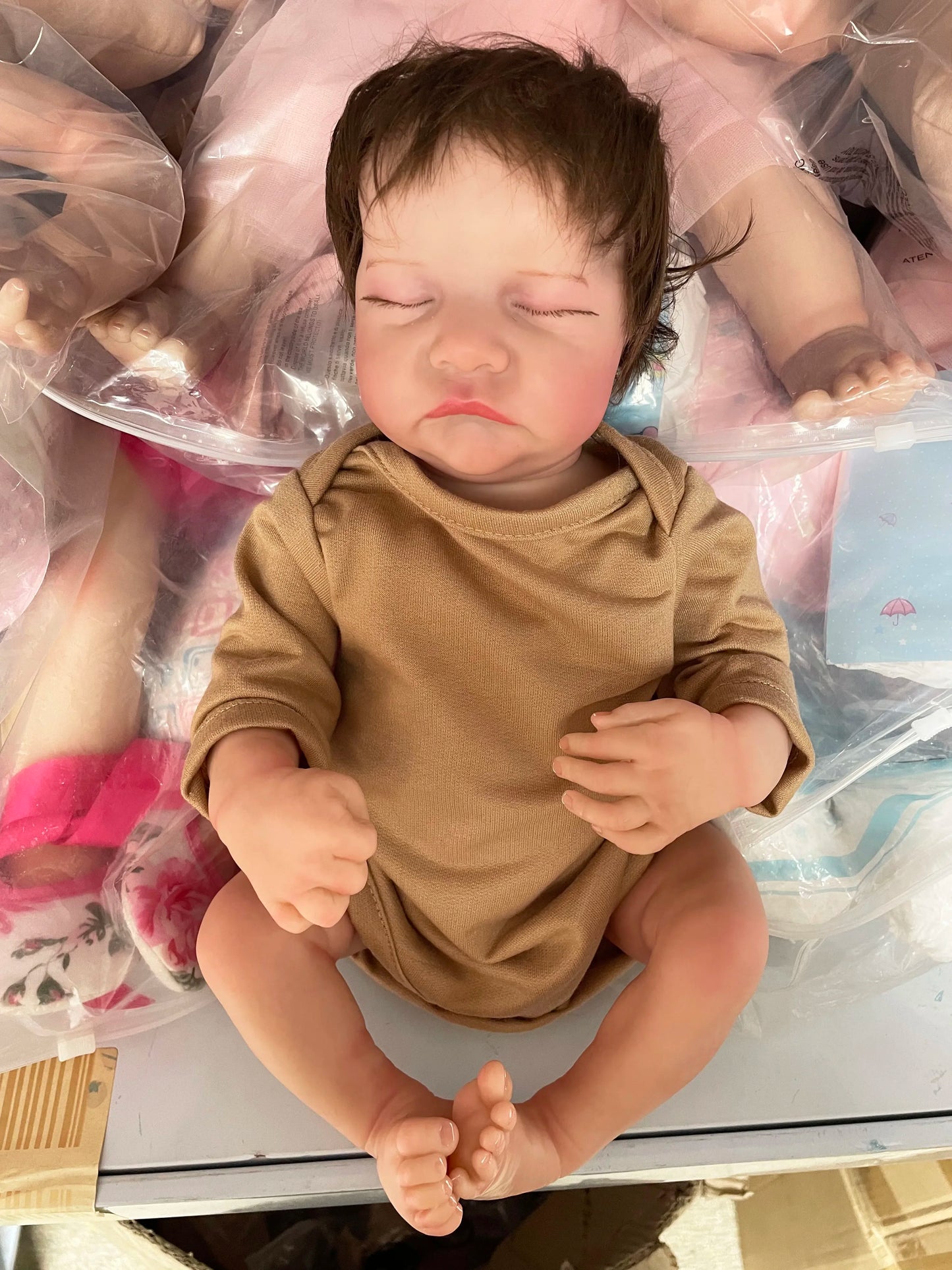 19inch Levi Reborn Bebe Two Versions Soft Body and Full Body Silicone High Quality Handmade Assembling Dolls Toys for Girl