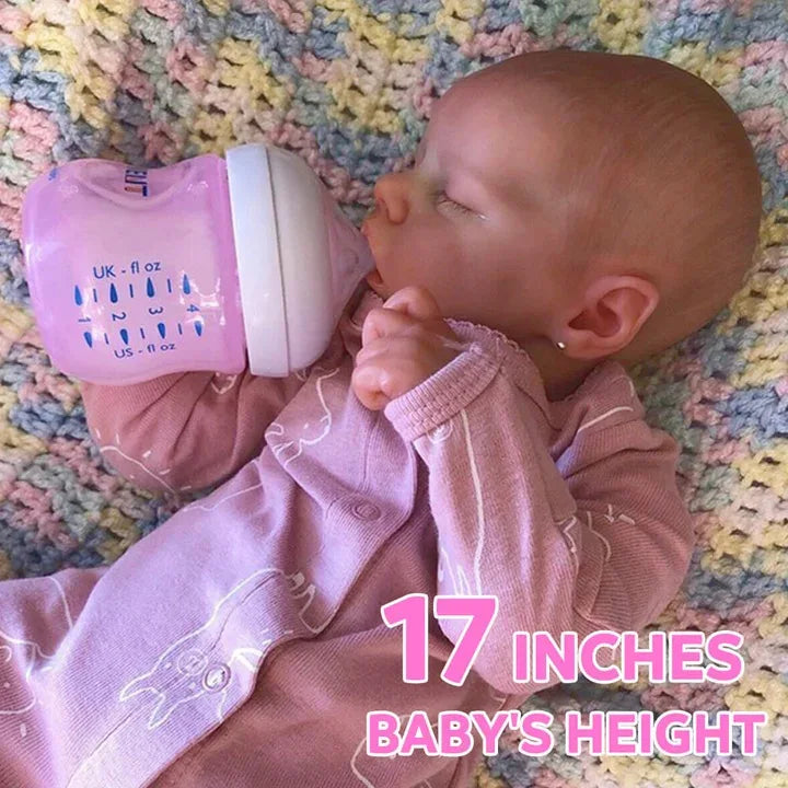 Original Reborn Baby ToddlerDoll Full Silicone Body Vinyl Girl Boy Princess Bebe Accompanying Toy Collectible Art Christmas Gift