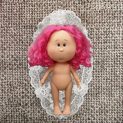 24cm Potato Doll Mia Dolls Movable Joint BJD  Vinyl Doll Bean Eye Doll Children Companion Toys Girl DIY Toy Gift
