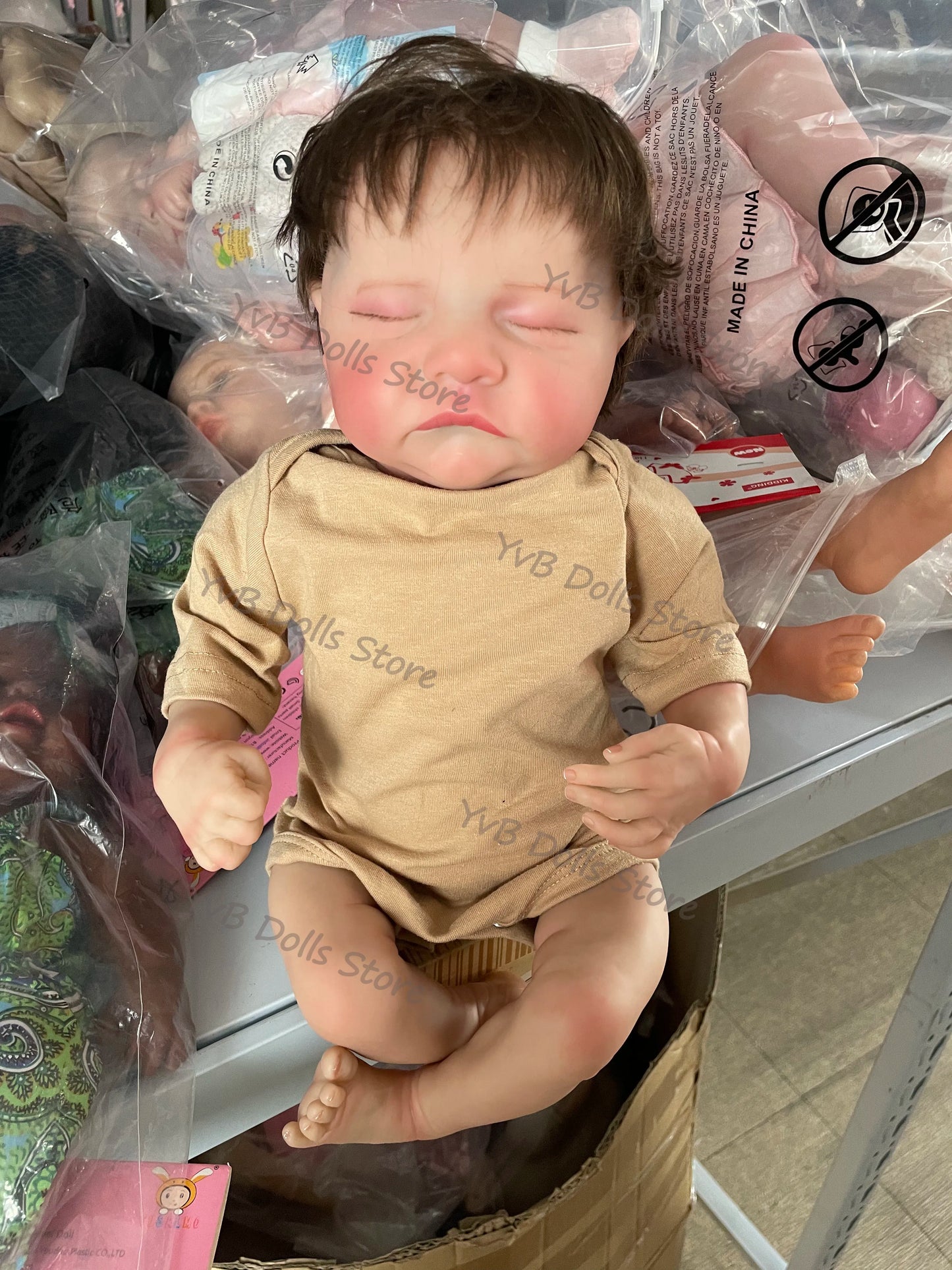 19inch Levi Reborn Bebe Two Versions Soft Body and Full Body Silicone High Quality Handmade Assembling Dolls Toys for Girl