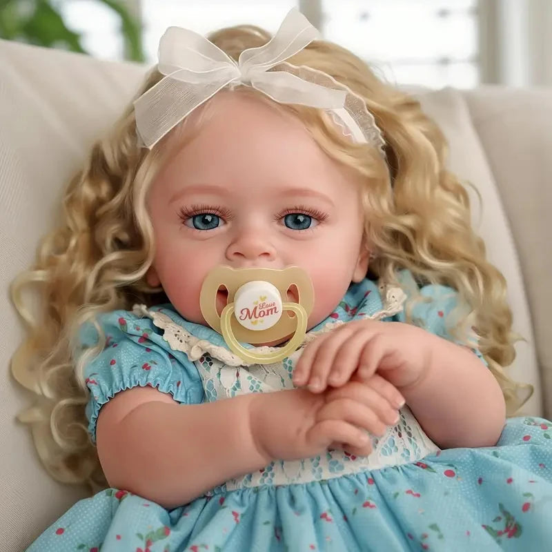 Reborn Baby Dolls, Realistic Newborn Dolls, Lifelike Dolls, 20 Inches (50 cm) Soft Vinyl Silicone Full Body Toddler Dolls with A