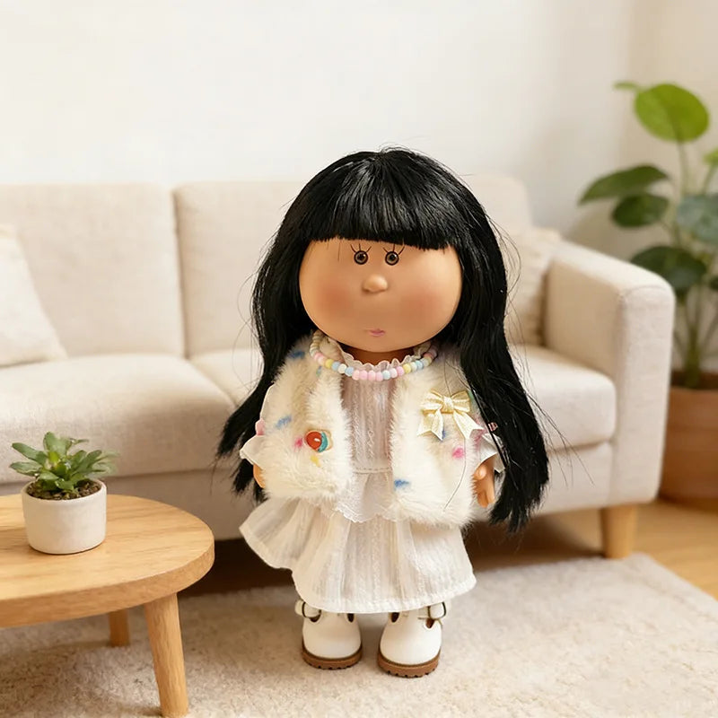 For Mia 24cm Spanish Potato Doll Clothes Shoes Hats Outfit Set Adorable Diy Dress Up Toys Doll Detachable Ornament Girl Toy Gift