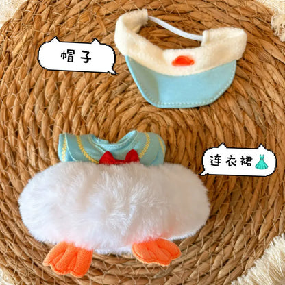 For 24cm Spanish Potato Doll Mia Clothes Set，Cartoon Casual Daily Dress Up Vinyl Doll Accessories Decoration Girl Toy Gifts