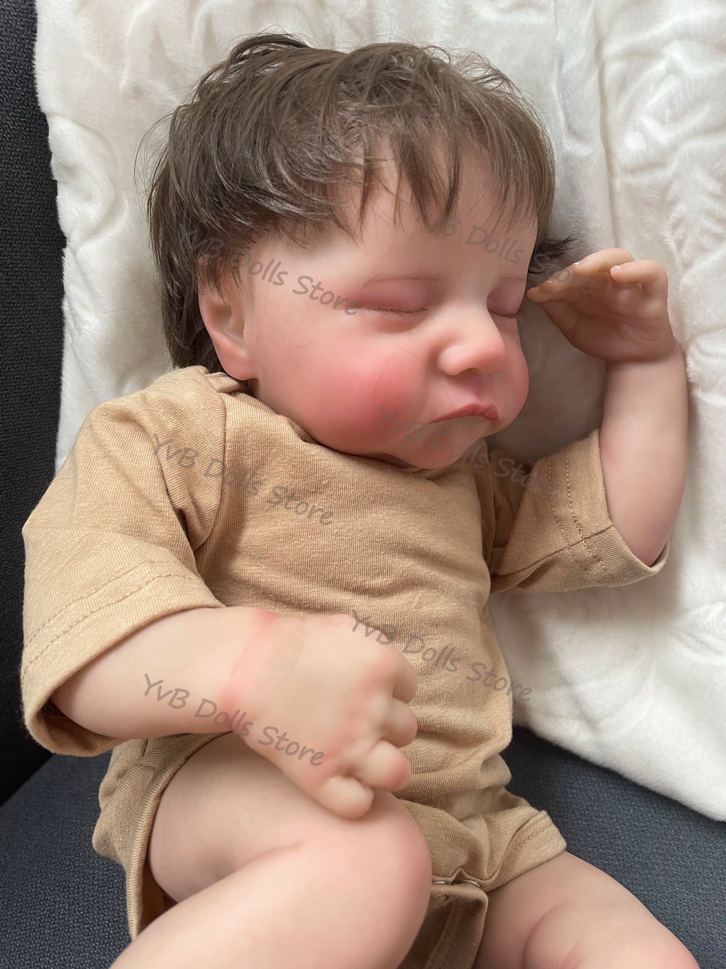19inch Levi Reborn Bebe Two Versions Soft Body and Full Body Silicone High Quality Handmade Assembling Dolls Toys for Girl