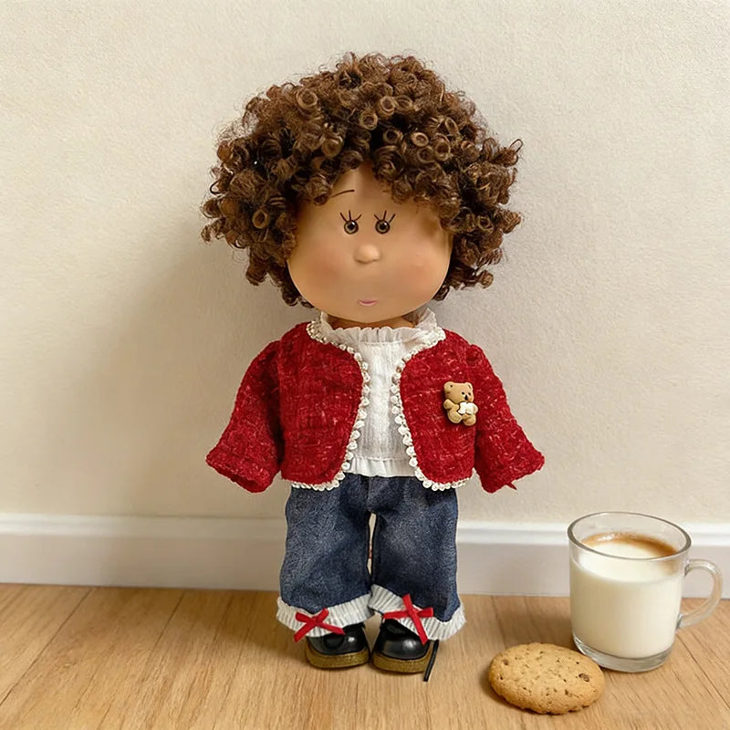 For Mia 24cm Spanish Potato Doll Clothes Shoes Hats Outfit Set Adorable Diy Dress Up Toys Doll Detachable Ornament Girl Toy Gift