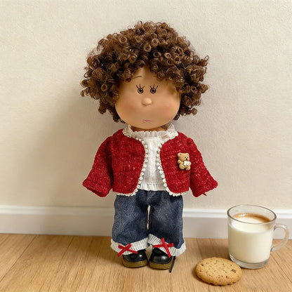 For Mia 24cm Spanish Potato Doll Clothes Shoes Hats Outfit Set Adorable Diy Dress Up Toys Doll Detachable Ornament Girl Toy Gift