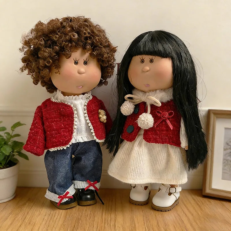 For Mia 24cm Spanish Potato Doll Clothes Shoes Hats Outfit Set Adorable Diy Dress Up Toys Doll Detachable Ornament Girl Toy Gift