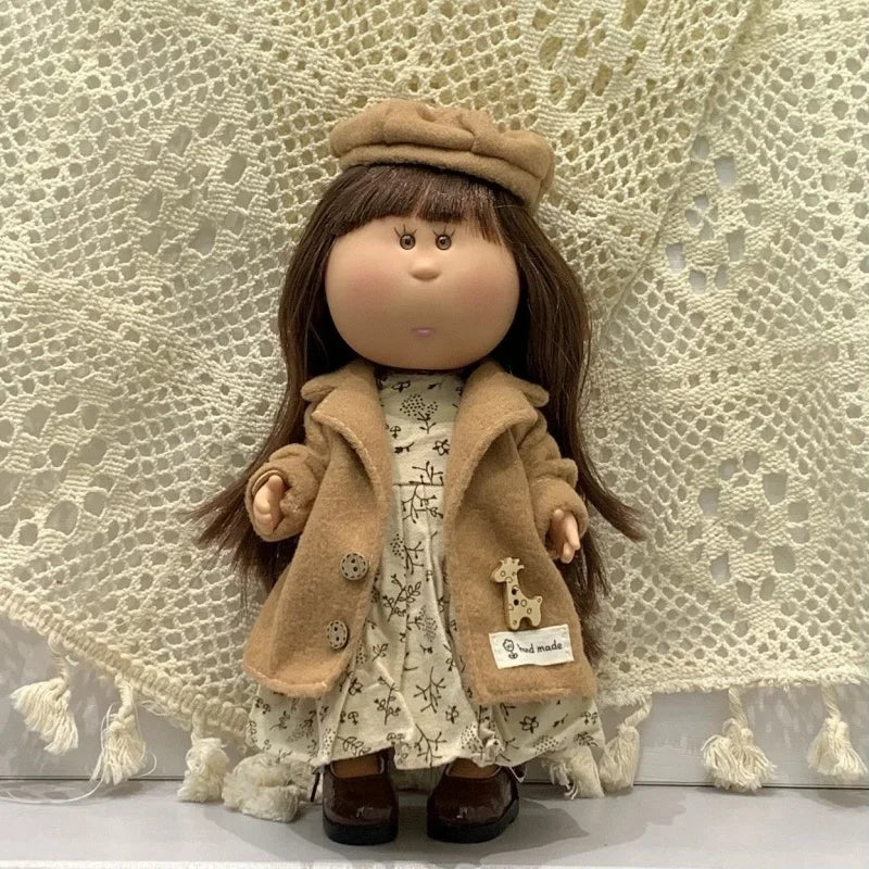 For 24cm Spanish Potato Doll Mia Clothes Set，Cartoon Casual Daily Dress Up Vinyl Doll Accessories Decoration Girl Toy Gifts