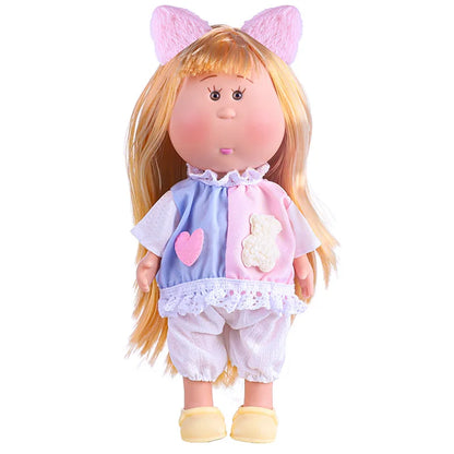 24cm Mia Potato Doll with Clothes, Cute Plush Dress Up Doll, Spanish Style Collectible Figure Gift