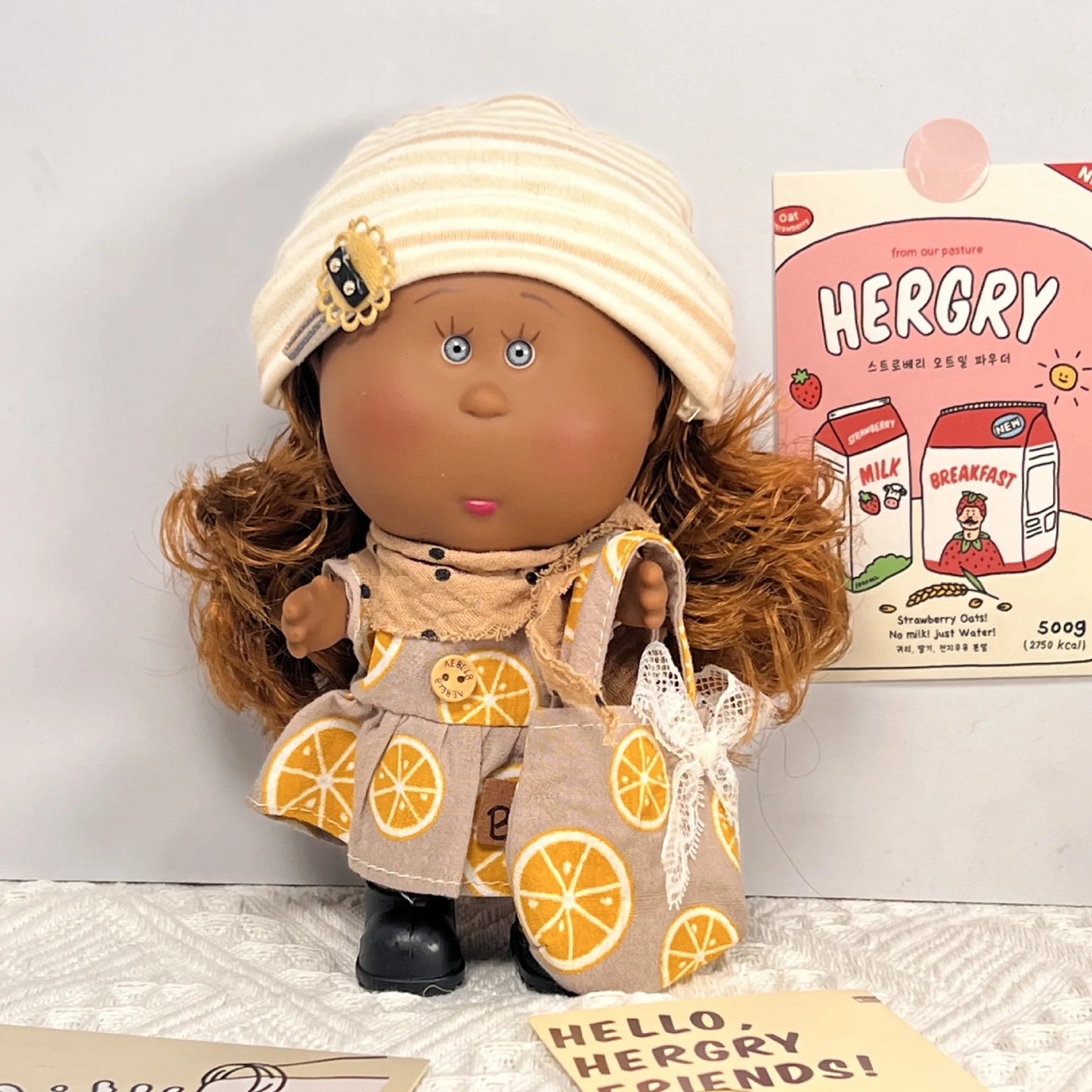 New Hot Selling Arrival Mia Spanish Potato Doll 18cm Vinyl Figure Cute Stuffed Toy Perfect Birthday Gift for Kids Gift in Stock