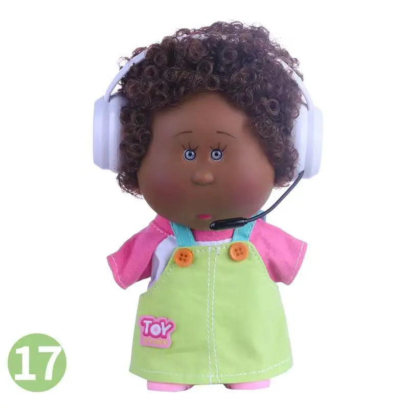 new 18cm Girl bjd doll with colorful hair Dress Up Toy DIY Gifts for girl Children Christmas Holiday Collection