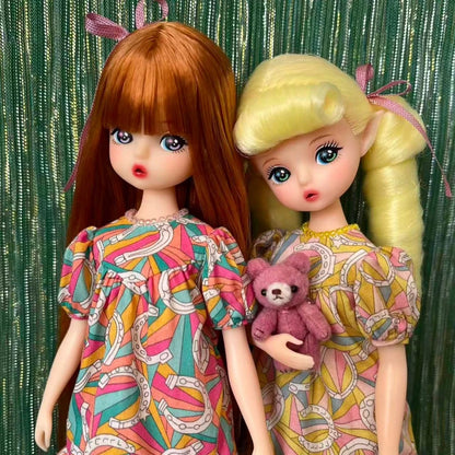 Blommor Doll Collection Doll 1/6 Pvc Doll OOAK Cute Girl Toys Unique Customized BJD Designer Toy Decoration Art Gift