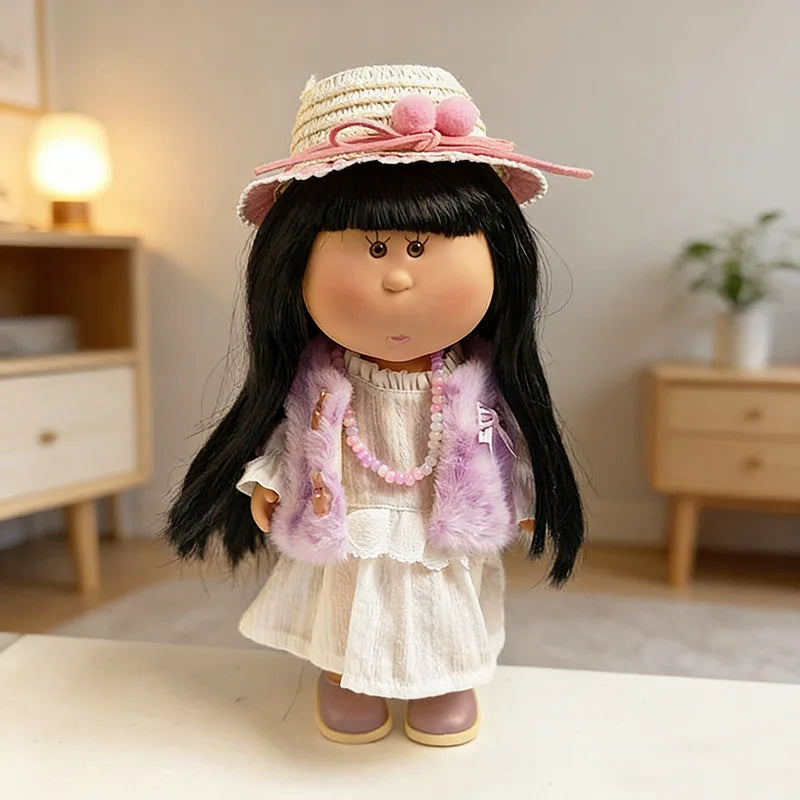 For Mia 24cm Spanish Potato Doll Clothes Shoes Hats Outfit Set Adorable Diy Dress Up Toys Doll Detachable Ornament Girl Toy Gift