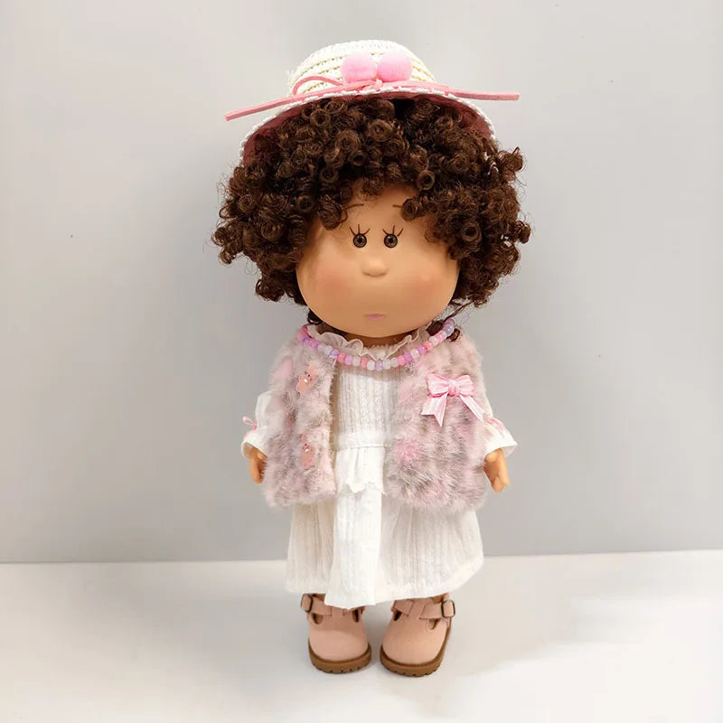 For Mia 24cm Spanish Potato Doll Clothes Shoes Hats Outfit Set Adorable Diy Dress Up Toys Doll Detachable Ornament Girl Toy Gift