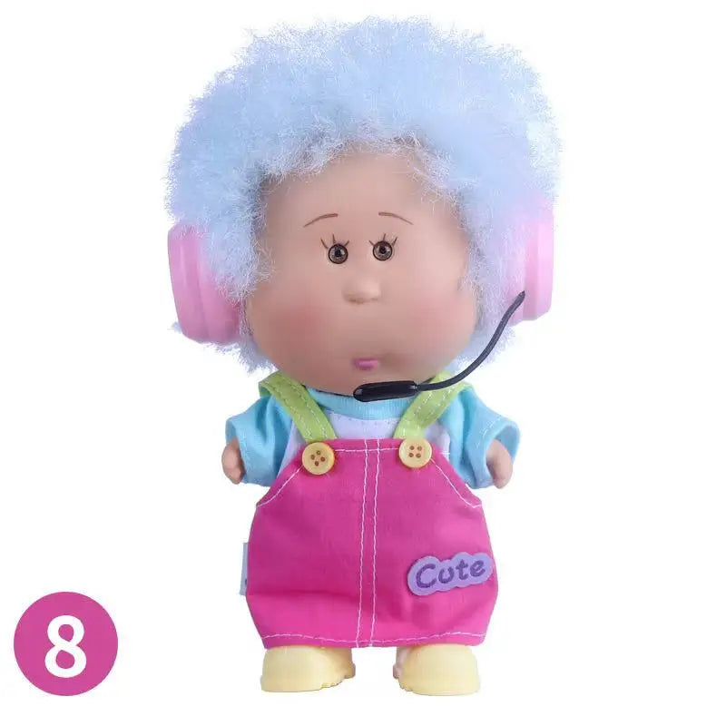 new 18cm Girl bjd doll with colorful hair Dress Up Toy DIY Gifts for girl Children Christmas Holiday Collection