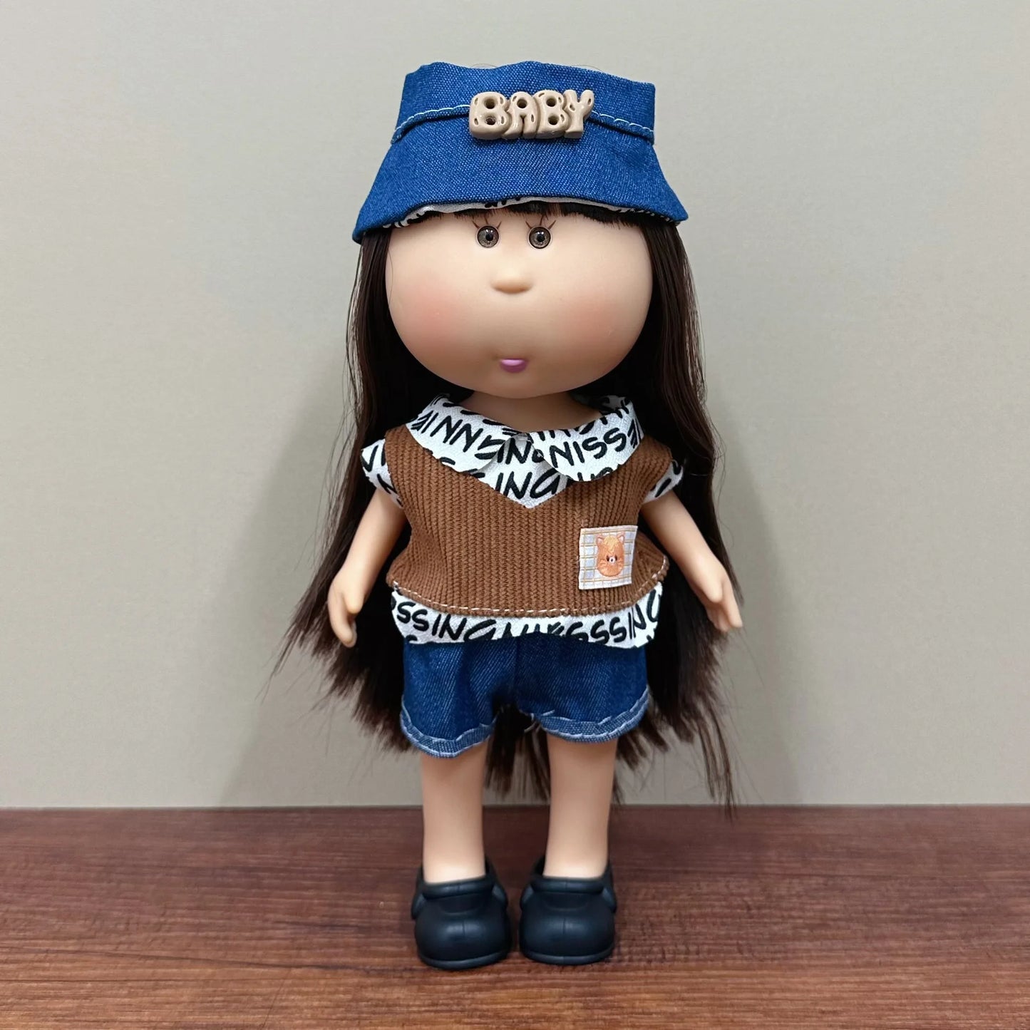 Cute 24cm Spanish Mia Potato Doll With Fashion Clothes Accessories Vinyl Doll Pretend Play Dress Up Toy Girls Festival Gift