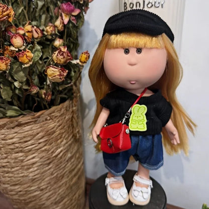 24cm Spanish Mia Potato Doll Clothes Handmade Wearable Replacement Outfits Diy Dress Up For Waldorf Style Stuffed Dolls