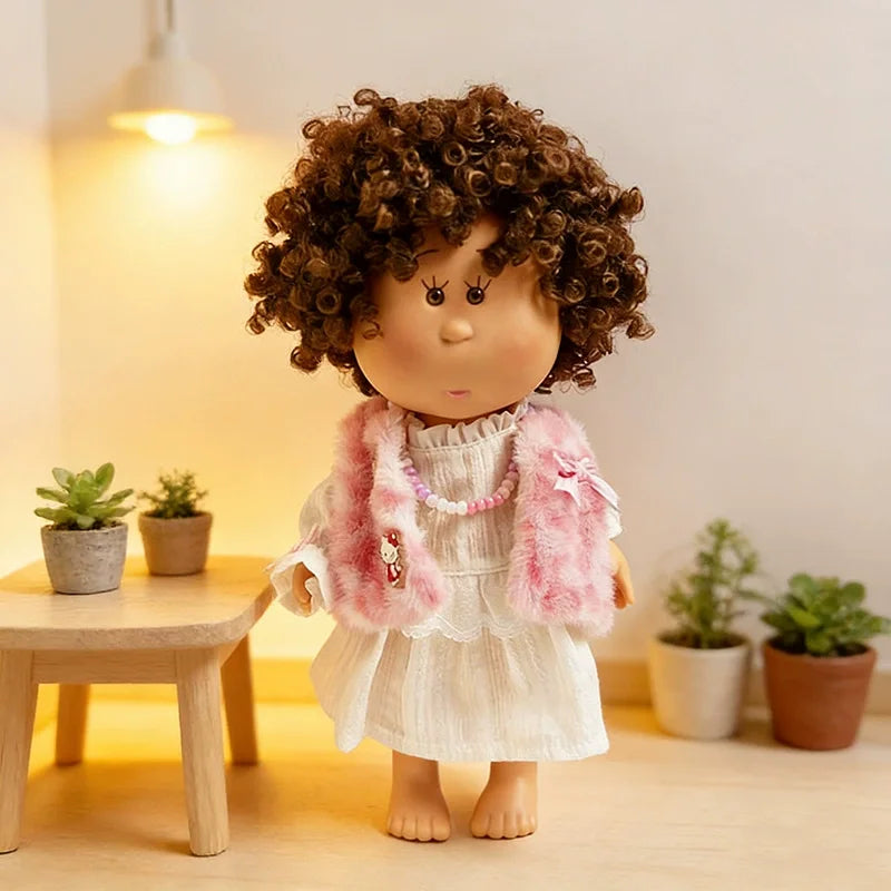 For Mia 24cm Spanish Potato Doll Clothes Shoes Hats Outfit Set Adorable Diy Dress Up Toys Doll Detachable Ornament Girl Toy Gift