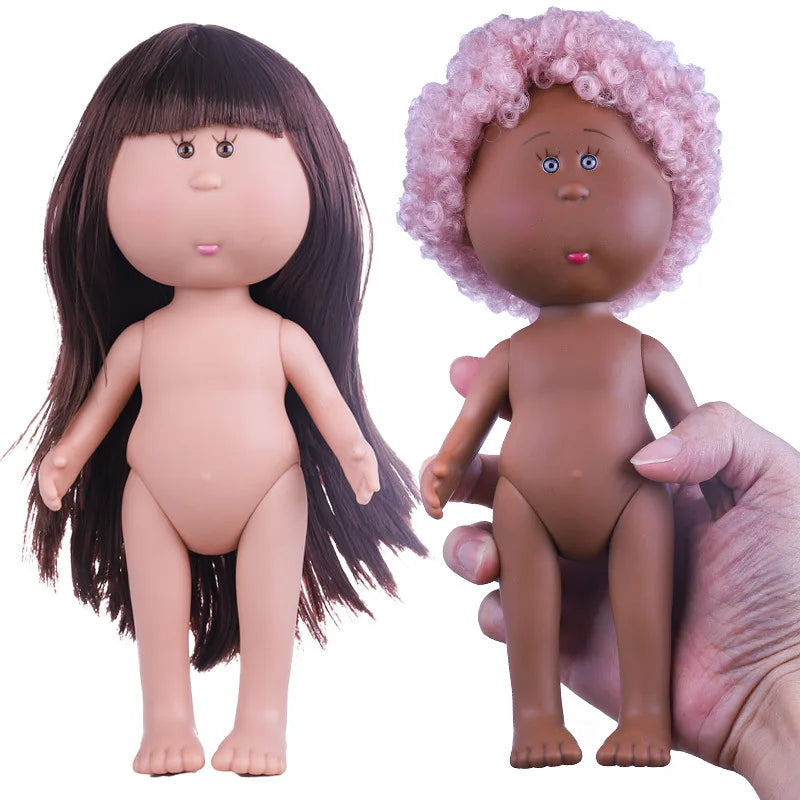 Potato Doll 24cm Nude Doll Waldorf Handcrafted Girl Diy Nude Doll, The First Choice For Diy Doll Friends' Birthday Gifts