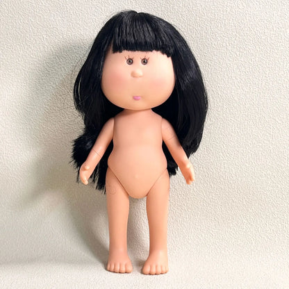 24cm Mia Potato Doll 5-Jointed 1/6 Vinyl Body European American Potato Doll Diy Dress Up Doll Action Figure Girl Toy Accessories