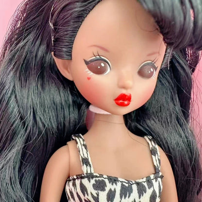 Blommor Doll Collection Doll 1/6 Pvc Doll OOAK Cute Girl Toys Unique Customized BJD Designer Toy Decoration Art Gift