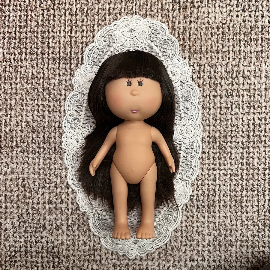 24cm Potato Doll Mia Dolls Movable Joint BJD  Vinyl Doll Bean Eye Doll Children Companion Toys Girl DIY Toy Gift
