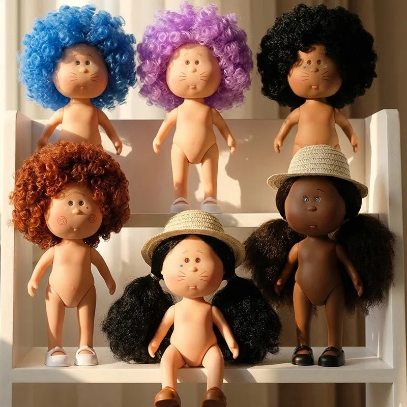 New Arrival 24cm Spanish Potato Doll 1/7 Tan Skin Normal Skin Girl Dress Up Toy