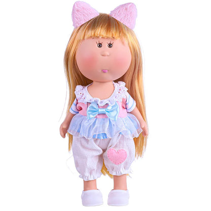 24cm Mia Potato Doll with Clothes, Cute Plush Dress Up Doll, Spanish Style Collectible Figure Gift