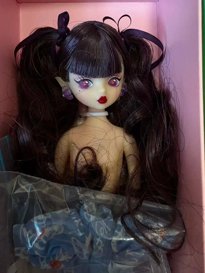 Blommor Doll Collection Doll 1/6 Pvc Doll OOAK Cute Girl Toys Unique Customized BJD Designer Toy Decoration Art Gift