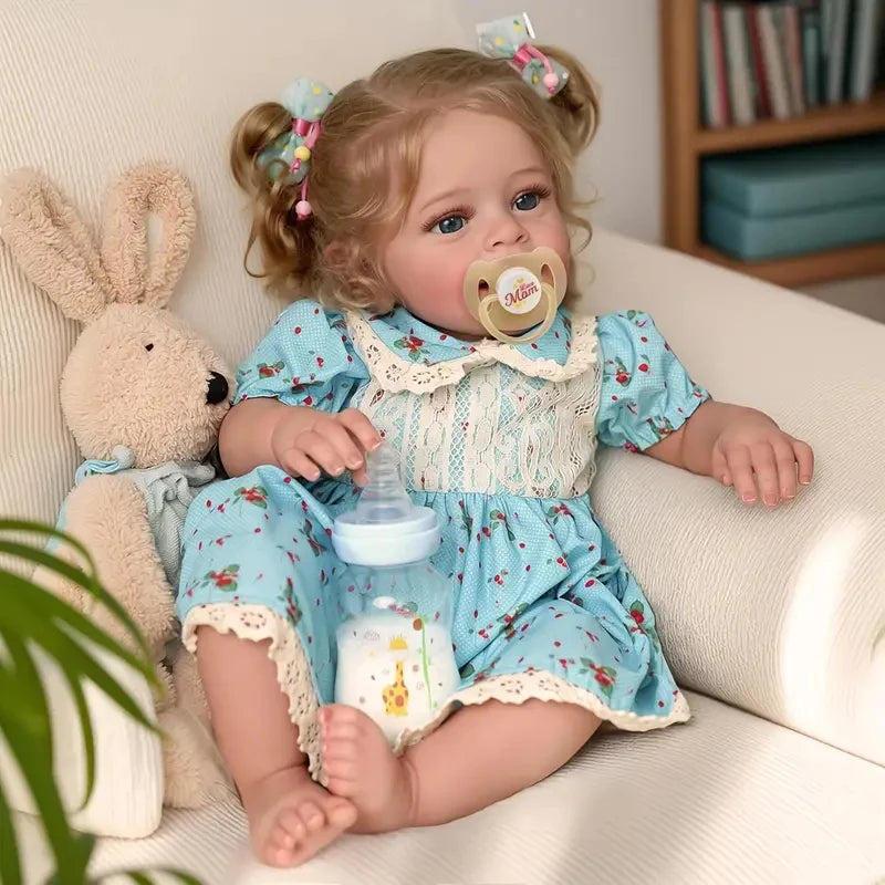 Reborn Baby Dolls, Realistic Newborn Dolls, Lifelike Dolls, 20 Inches (50 cm) Soft Vinyl Silicone Full Body Toddler Dolls with A