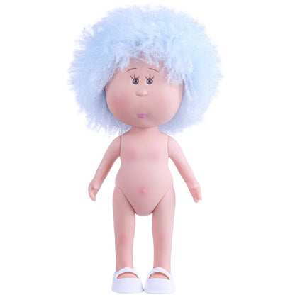 24cm Spanish Potato Mia Doll 5-Jointed 1/6 Vinyl Body DIY Long Hair Curly Hair Dress Up Doll Accessories Toys Gift For Girl