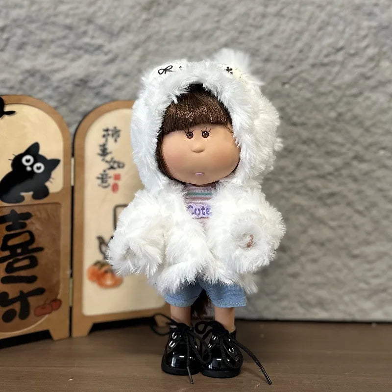 Mia Spanish Potato Doll 24cm BJD6 Handmade Waldorf DIY Replacement Clothes Outfits Girls Kids Fashion Toy Gift