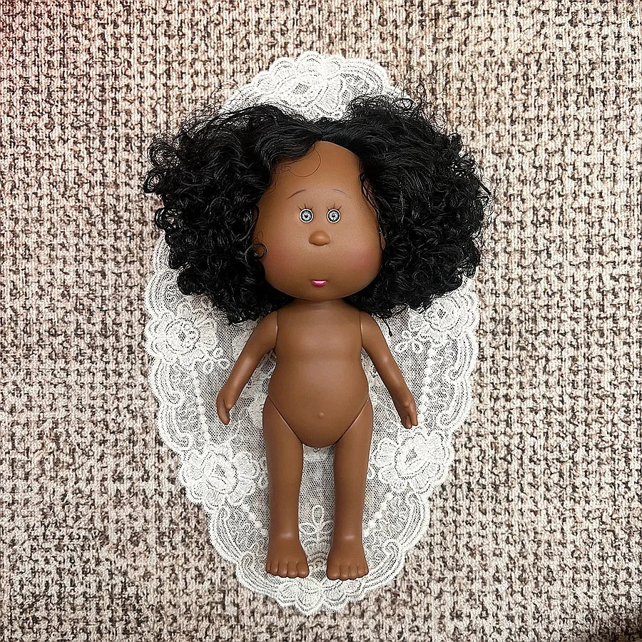 24cm Potato Doll Mia Dolls Movable Joint BJD  Vinyl Doll Bean Eye Doll Children Companion Toys Girl DIY Toy Gift