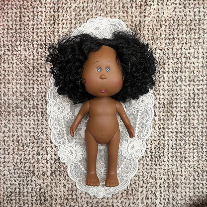 24cm Potato Doll Mia Dolls Movable Joint BJD  Vinyl Doll Bean Eye Doll Children Companion Toys Girl DIY Toy Gift