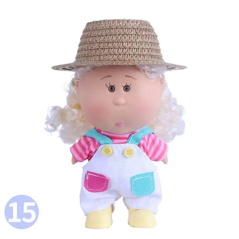 new 18cm Girl bjd doll with colorful hair Dress Up Toy DIY Gifts for girl Children Christmas Holiday Collection