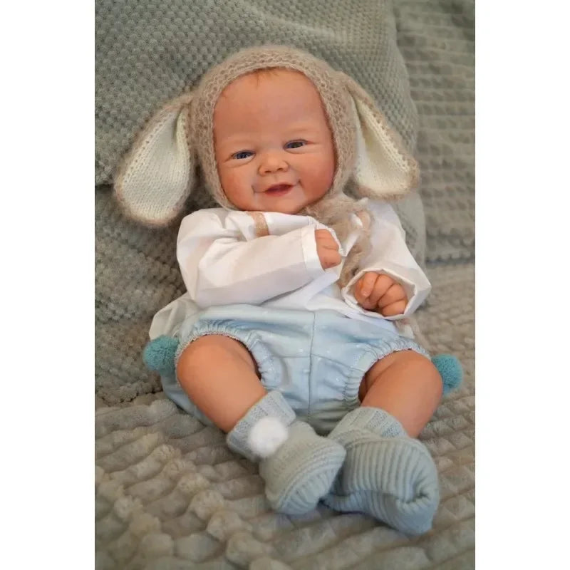 20 inch DIY Blank Reborn Baby Doll Parts Vivienne Unpainted Unfinished Doll Parts Baby Unfinished Vinyl Kit
