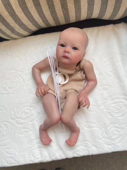 16 Inches Tink Reborn Doll DIY Kit Vinyl Already Painted Unfinished Doll painting hair Contains cloth body