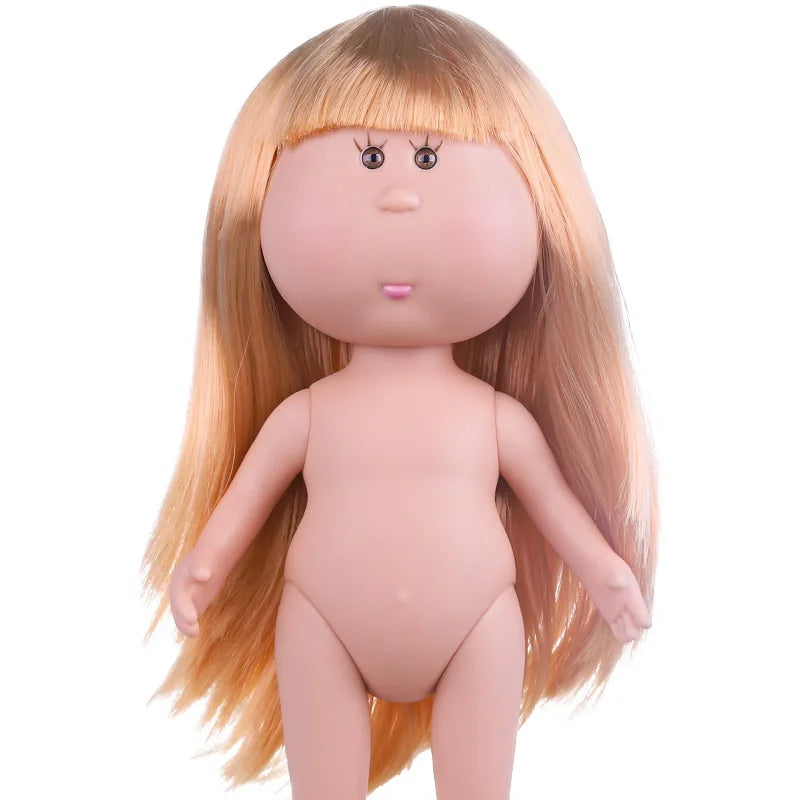 Potato Doll 24cm Nude Doll Waldorf Handcrafted Girl Diy Nude Doll, The First Choice For Diy Doll Friends' Birthday Gifts