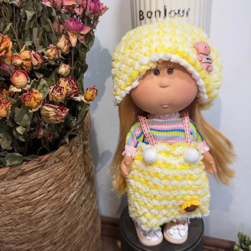 For 24cm Spanish Mia Potato Doll Clothing，Wearable Dopamine Ornaments Outfits Set Diy Dress Up For New Style Accessory Gift